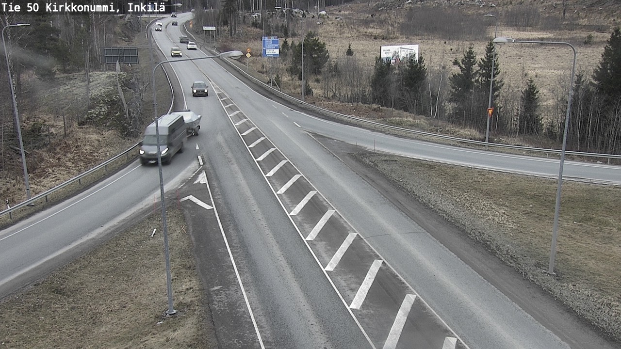 Kelikamerat Kuva Tie 50 Kirkkonummi, Inkilä, Kirkkonummi, Uusimaa