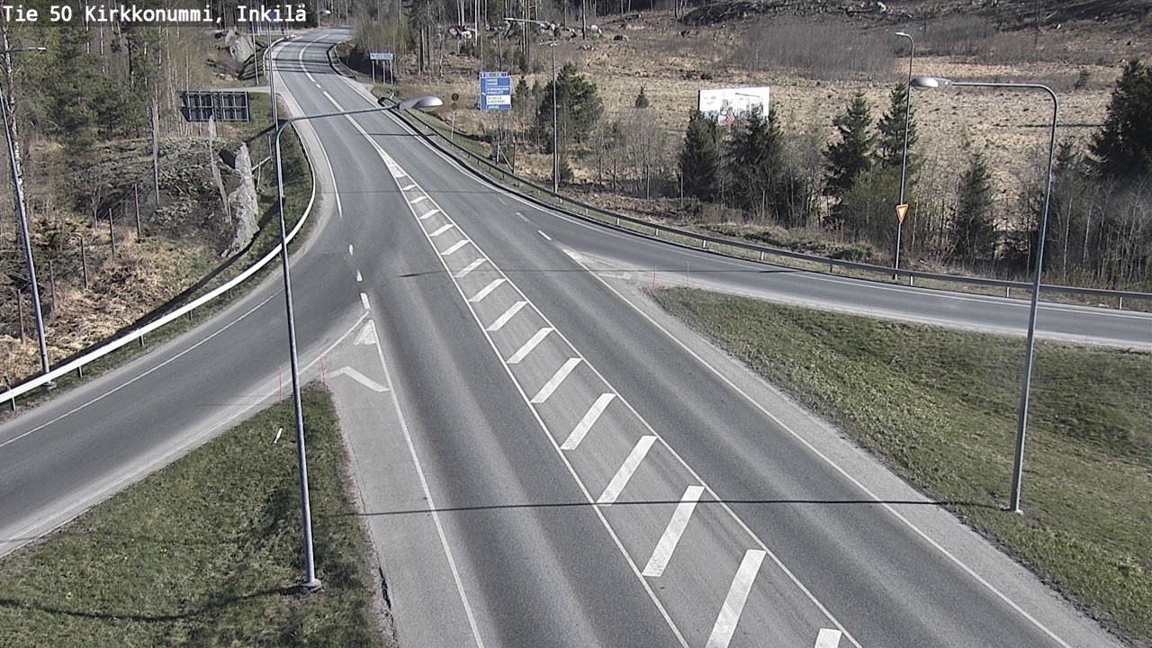 Kelikamerat Kuva Tie 50 Kirkkonummi, Inkilä, Kirkkonummi, Uusimaa