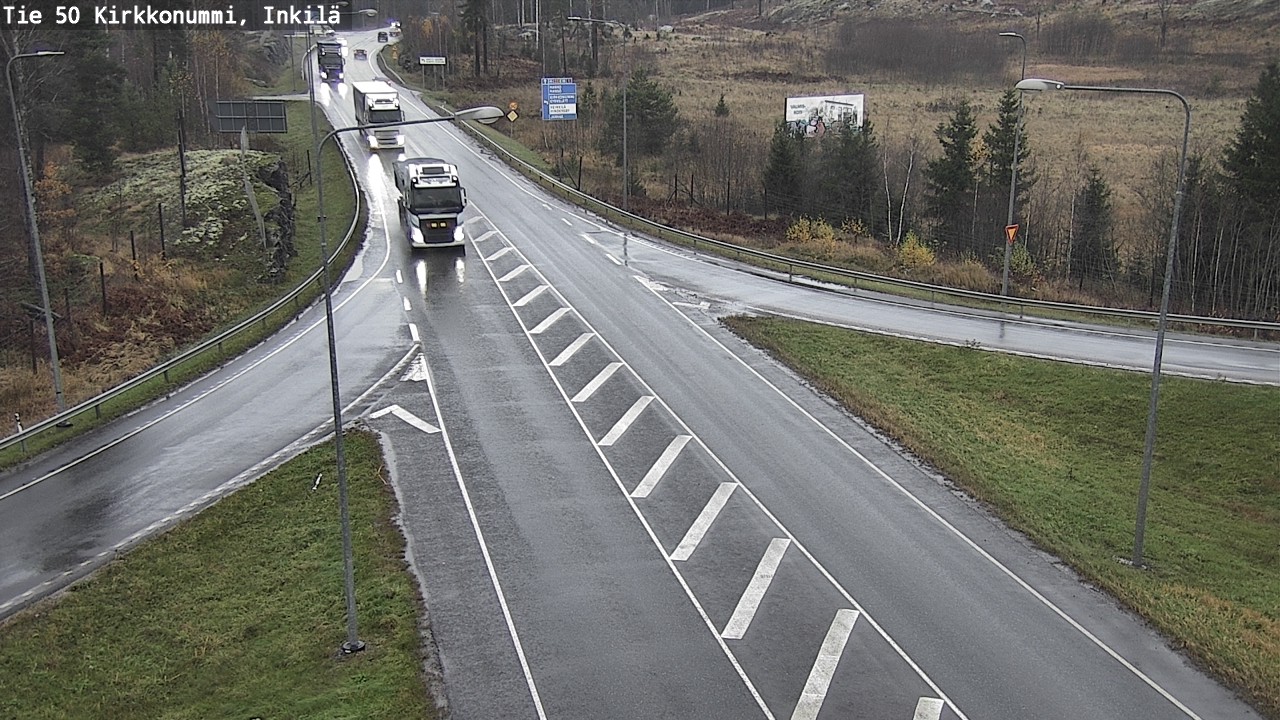 Kelikamerat Kuva Tie 50 Kirkkonummi, Inkilä, Kirkkonummi, Uusimaa