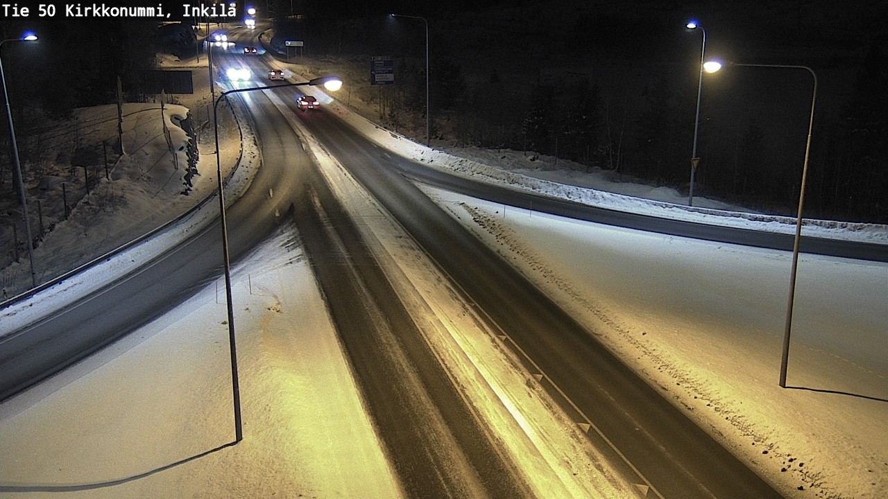 Weather Camera Image Road 50 Kirkkonummi, Inkilä, Kirkkonummi, Uusimaa