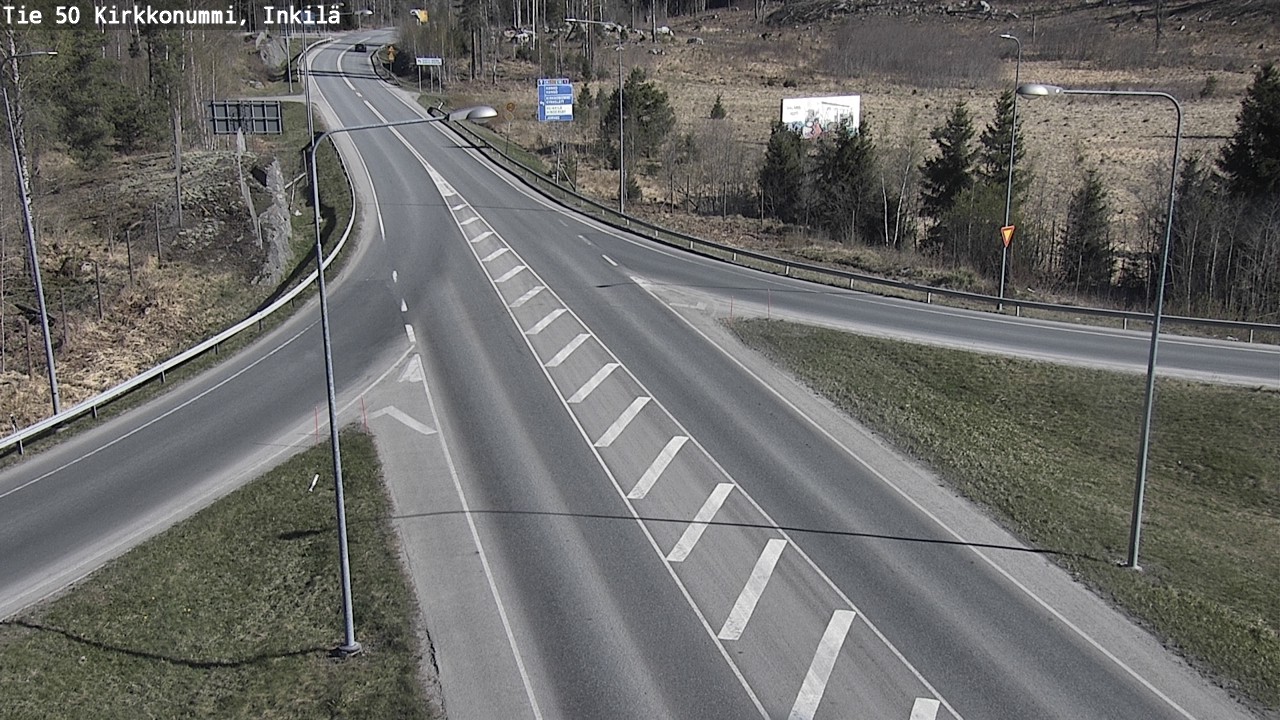 Kelikamerat Kuva Tie 50 Kirkkonummi, Inkilä, Kirkkonummi, Uusimaa