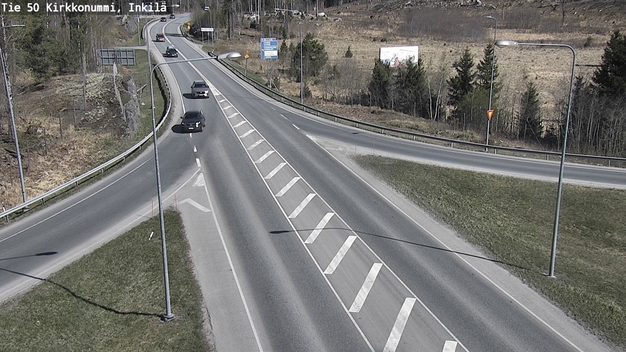 Kelikamerat Kuva Tie 50 Kirkkonummi, Inkilä, Kirkkonummi, Uusimaa
