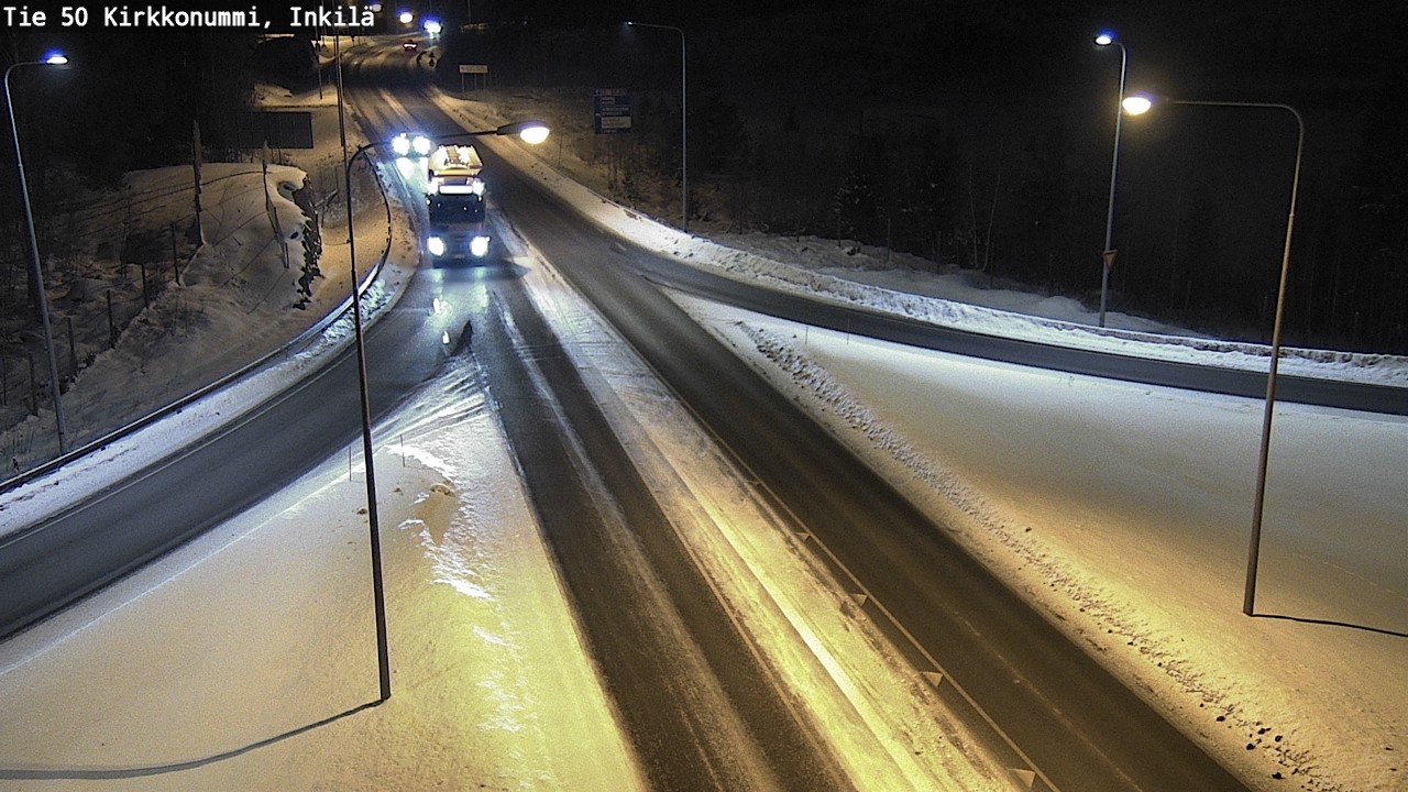 Weather Camera Image Road 50 Kirkkonummi, Inkilä, Kirkkonummi, Uusimaa