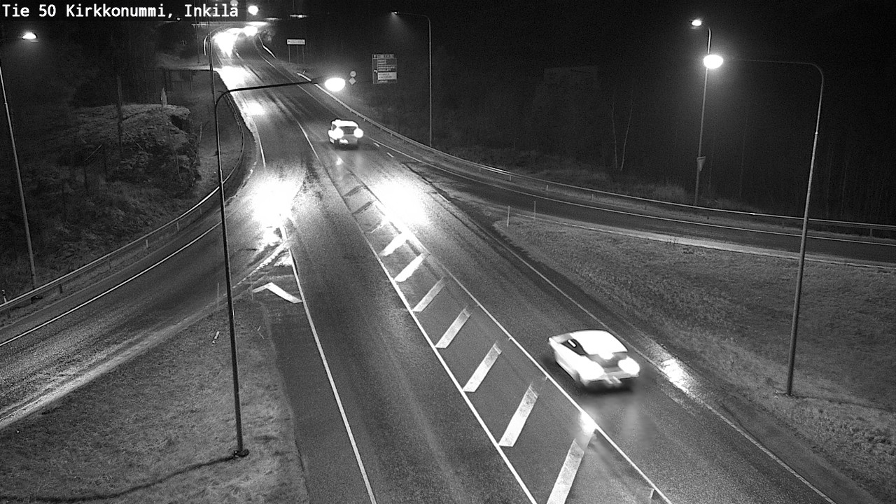 Weather Camera Image Road 50 Kirkkonummi, Inkilä, Kirkkonummi, Uusimaa