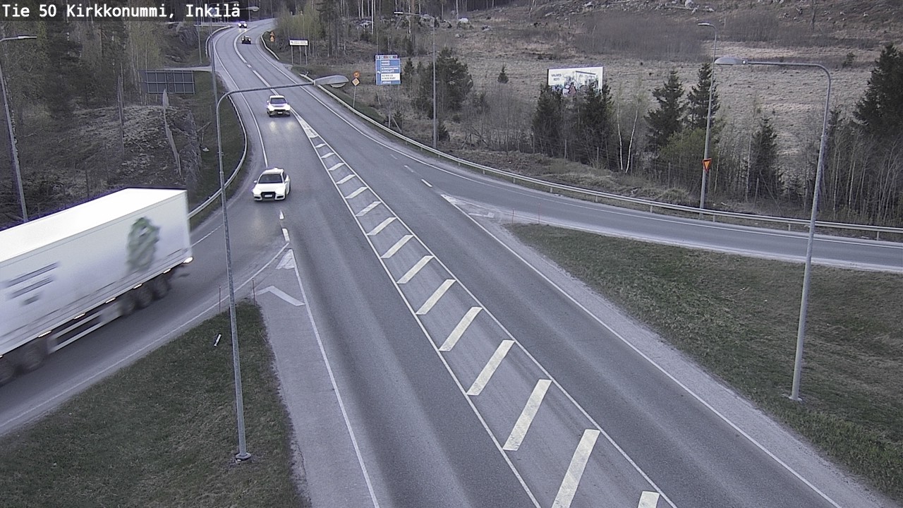 Kelikamerat Kuva Tie 50 Kirkkonummi, Inkilä, Kirkkonummi, Uusimaa