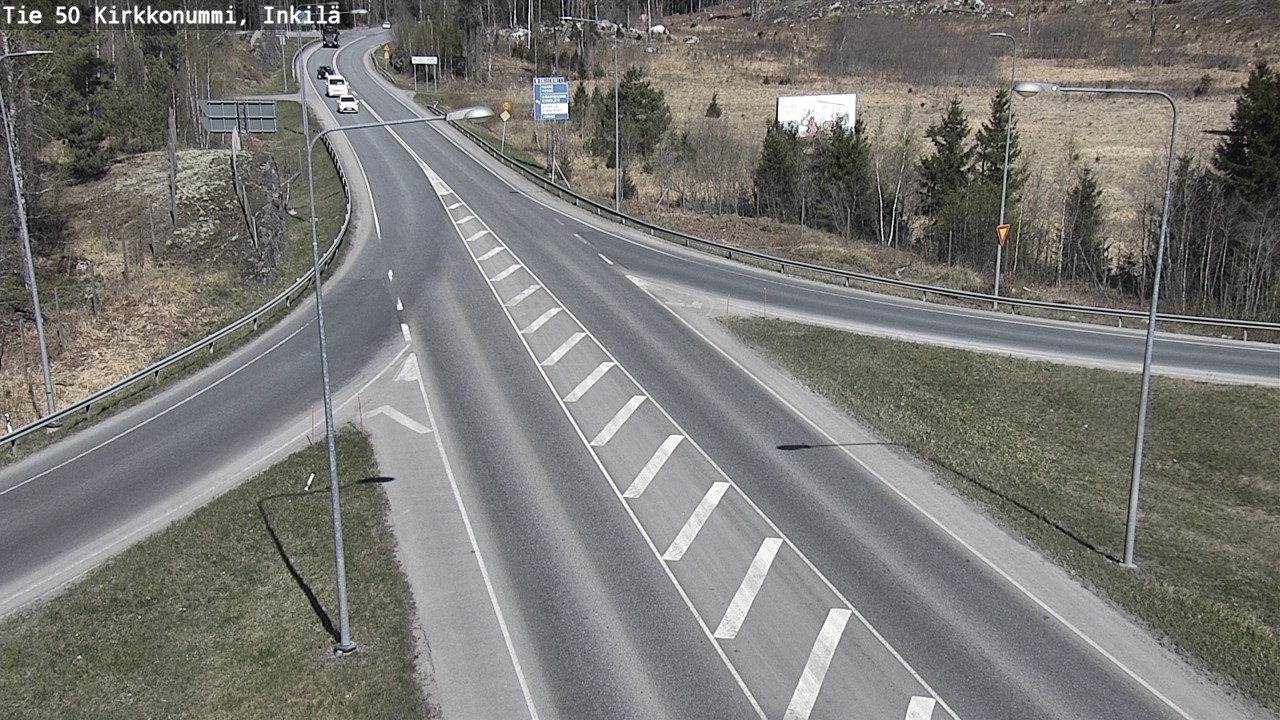 Kelikamerat Kuva Tie 50 Kirkkonummi, Inkilä, Kirkkonummi, Uusimaa