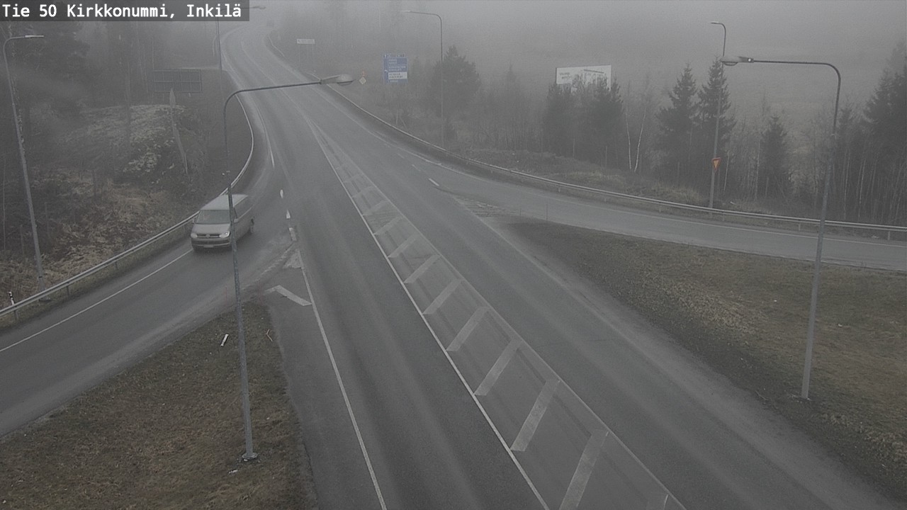 Weather Camera Image Road 50 Kirkkonummi, Inkilä, Kirkkonummi, Uusimaa