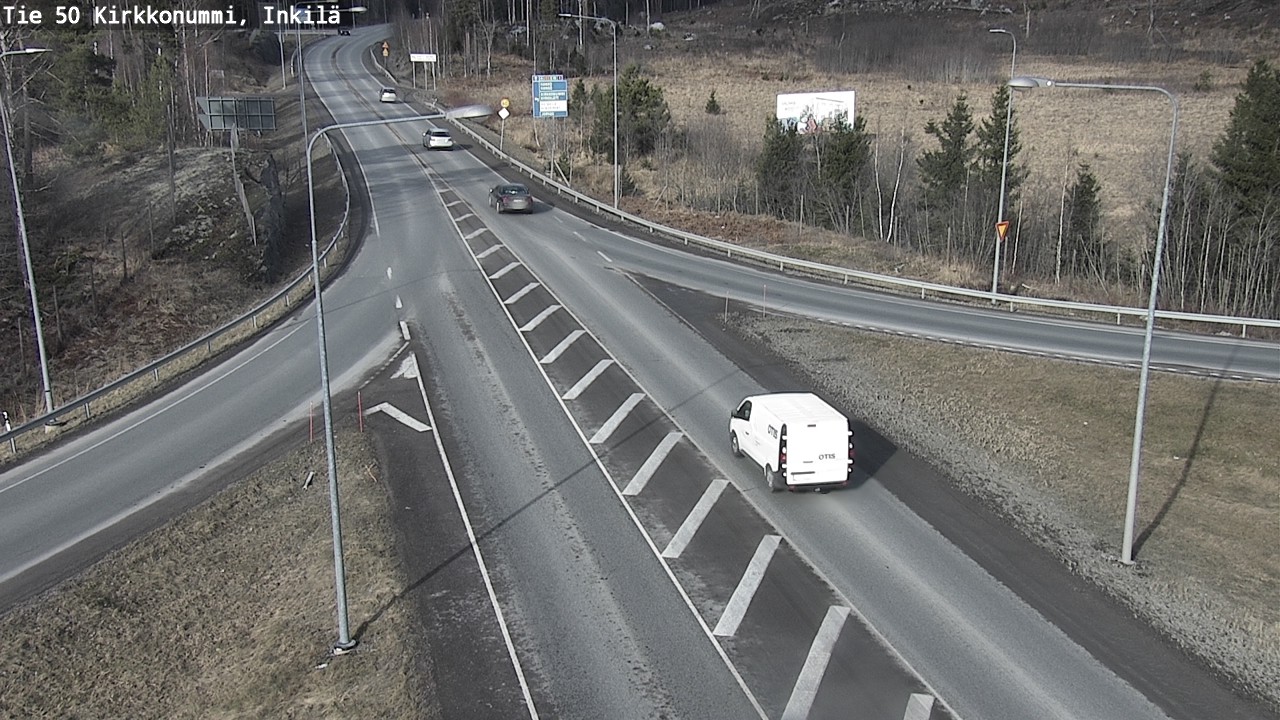 Kelikamerat Kuva Tie 50 Kirkkonummi, Inkilä, Kirkkonummi, Uusimaa