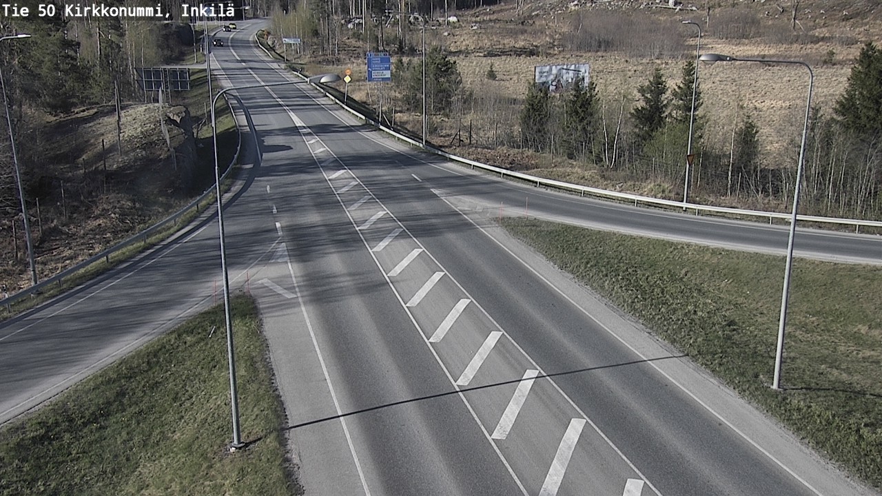 Kelikamerat Kuva Tie 50 Kirkkonummi, Inkilä, Kirkkonummi, Uusimaa