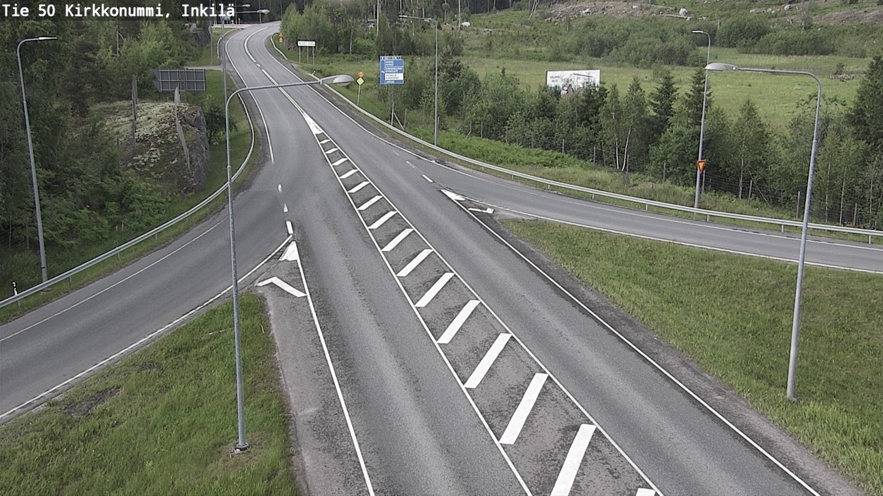 Kelikamerat Kuva Tie 50 Kirkkonummi, Inkilä, Kirkkonummi, Uusimaa