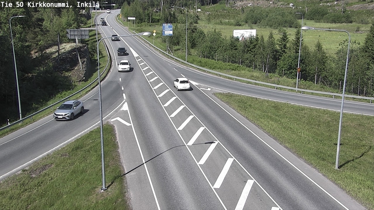 Kelikamerat Kuva Tie 50 Kirkkonummi, Inkilä, Kirkkonummi, Uusimaa