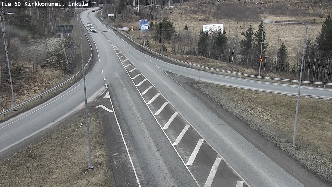 Kelikamerat Kuva Tie 50 Kirkkonummi, Inkilä, Kirkkonummi, Uusimaa