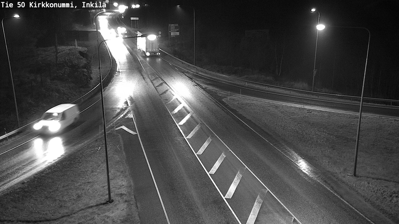 Weather Camera Image Road 50 Kirkkonummi, Inkilä, Kirkkonummi, Uusimaa