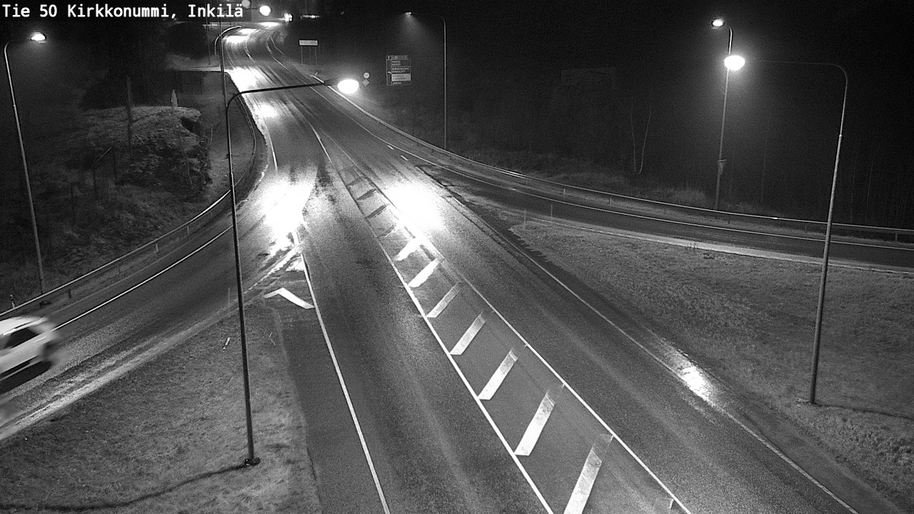 Weather Camera Image Road 50 Kirkkonummi, Inkilä, Kirkkonummi, Uusimaa