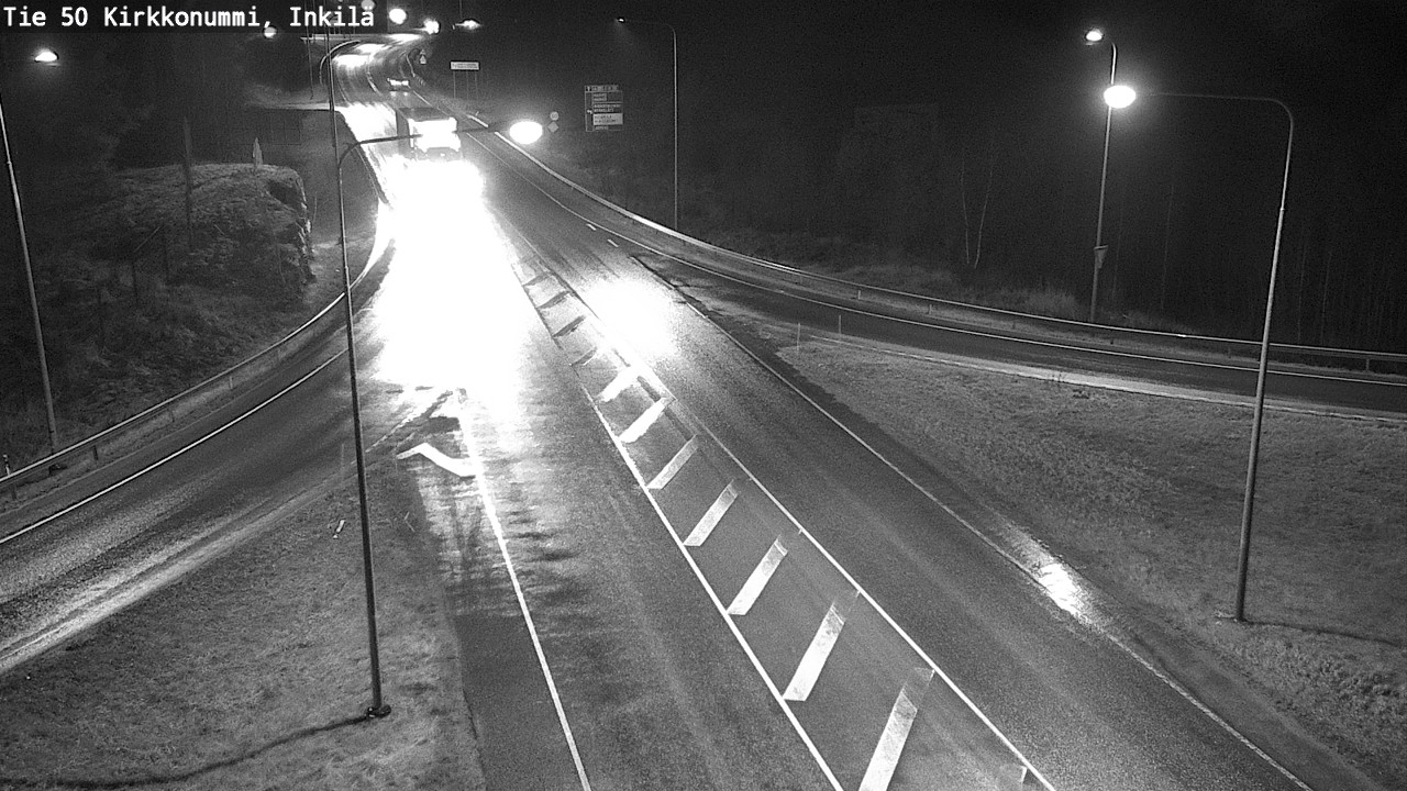Weather Camera Image Road 50 Kirkkonummi, Inkilä, Kirkkonummi, Uusimaa