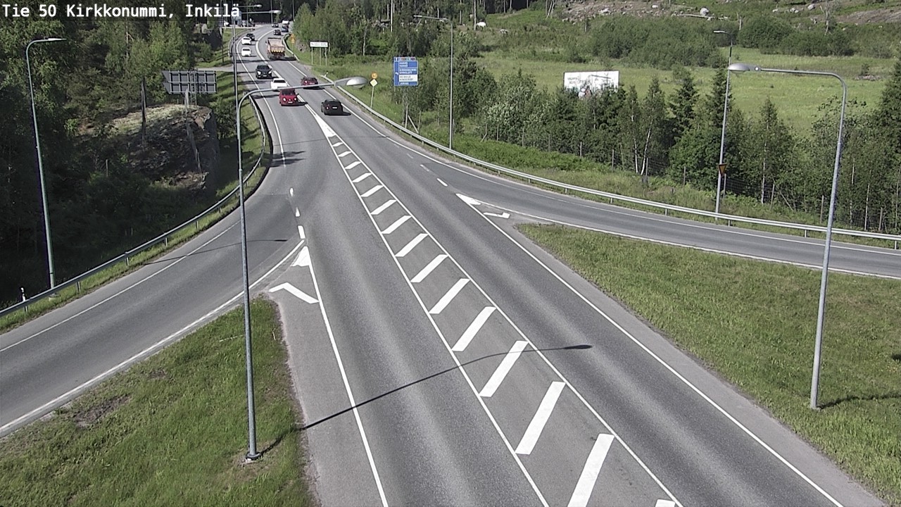 Kelikamerat Kuva Tie 50 Kirkkonummi, Inkilä, Kirkkonummi, Uusimaa