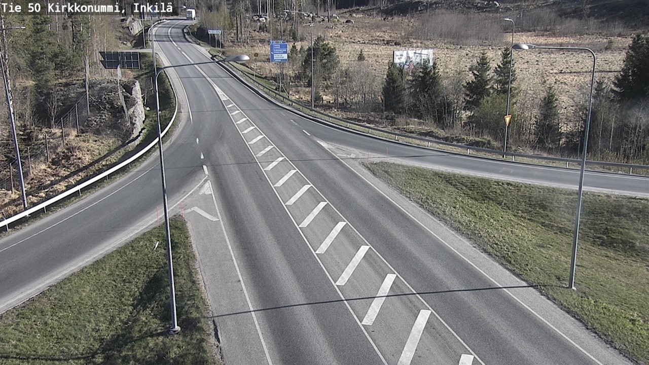 Kelikamerat Kuva Tie 50 Kirkkonummi, Inkilä, Kirkkonummi, Uusimaa