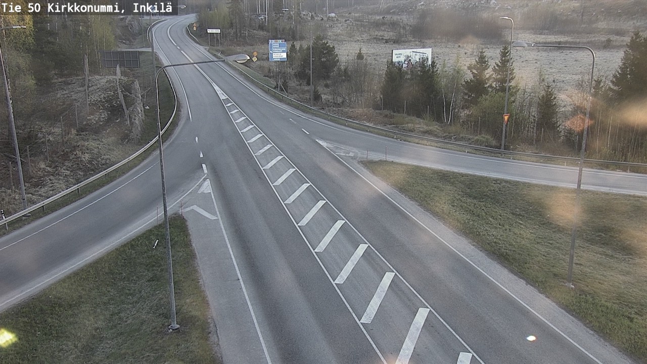 Kelikamerat Kuva Tie 50 Kirkkonummi, Inkilä, Kirkkonummi, Uusimaa