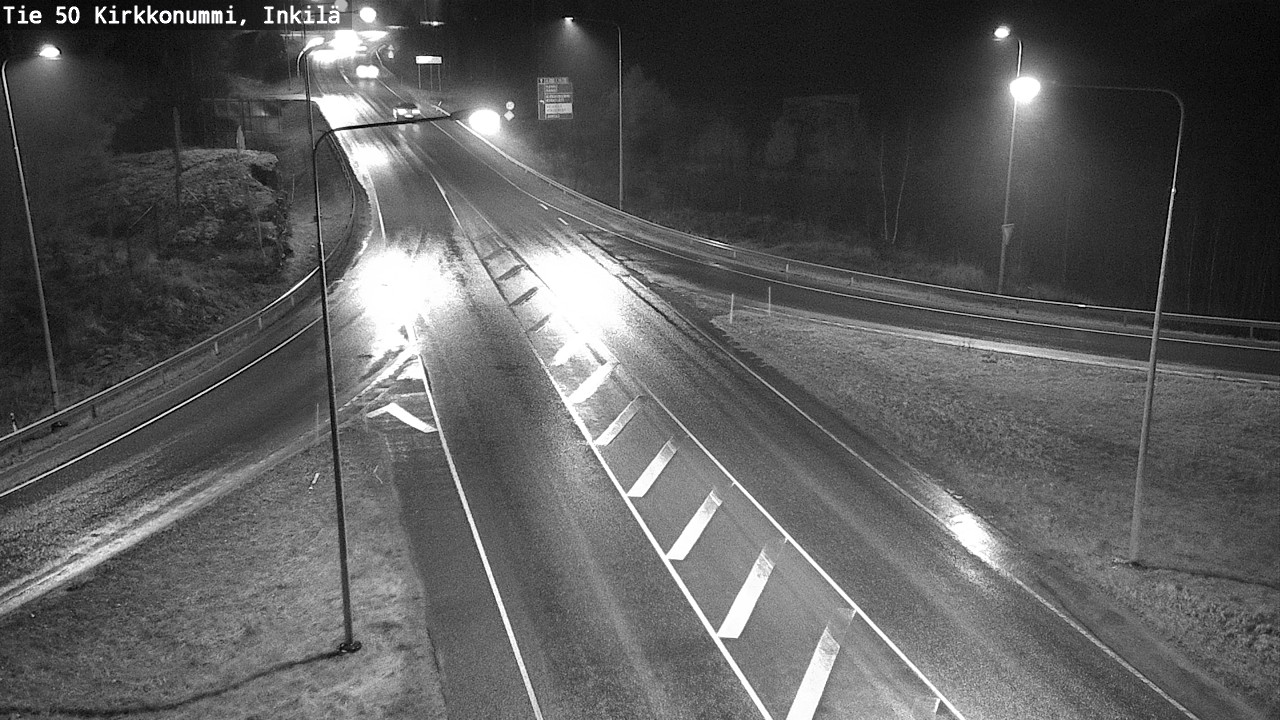 Weather Camera Image Road 50 Kirkkonummi, Inkilä, Kirkkonummi, Uusimaa