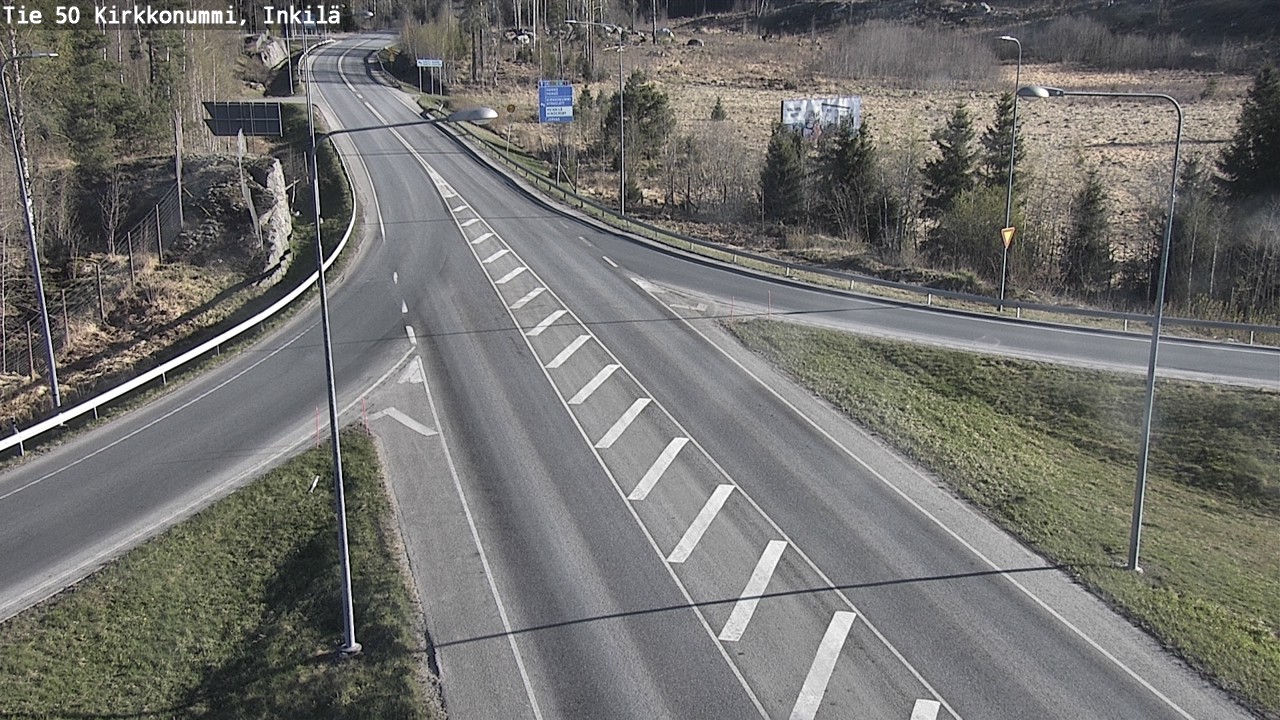 Kelikamerat Kuva Tie 50 Kirkkonummi, Inkilä, Kirkkonummi, Uusimaa