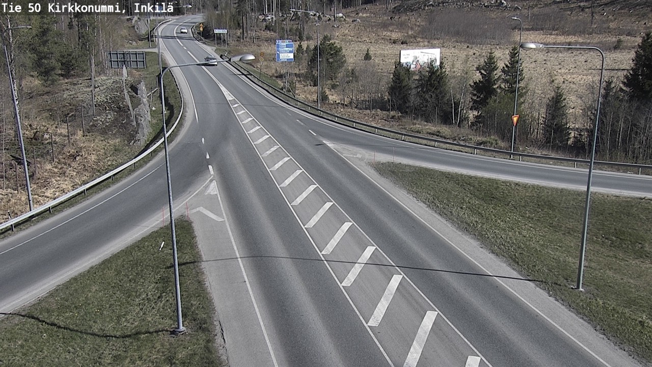 Kelikamerat Kuva Tie 50 Kirkkonummi, Inkilä, Kirkkonummi, Uusimaa
