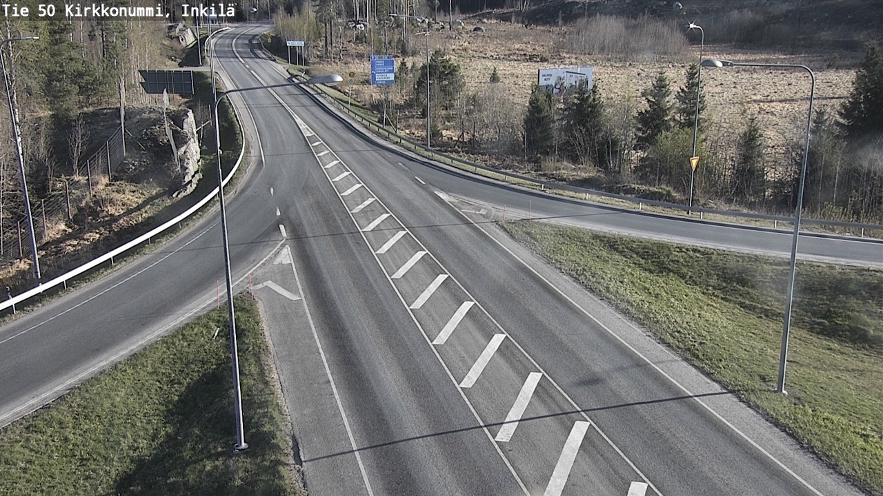 Kelikamerat Kuva Tie 50 Kirkkonummi, Inkilä, Kirkkonummi, Uusimaa
