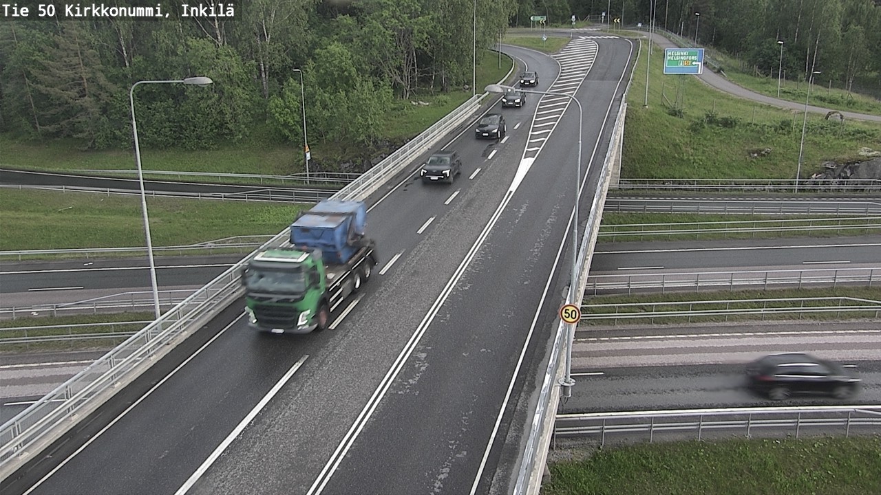 Kelikamerat Kuva Tie 50 Kirkkonummi, Inkilä, Kirkkonummi, Uusimaa