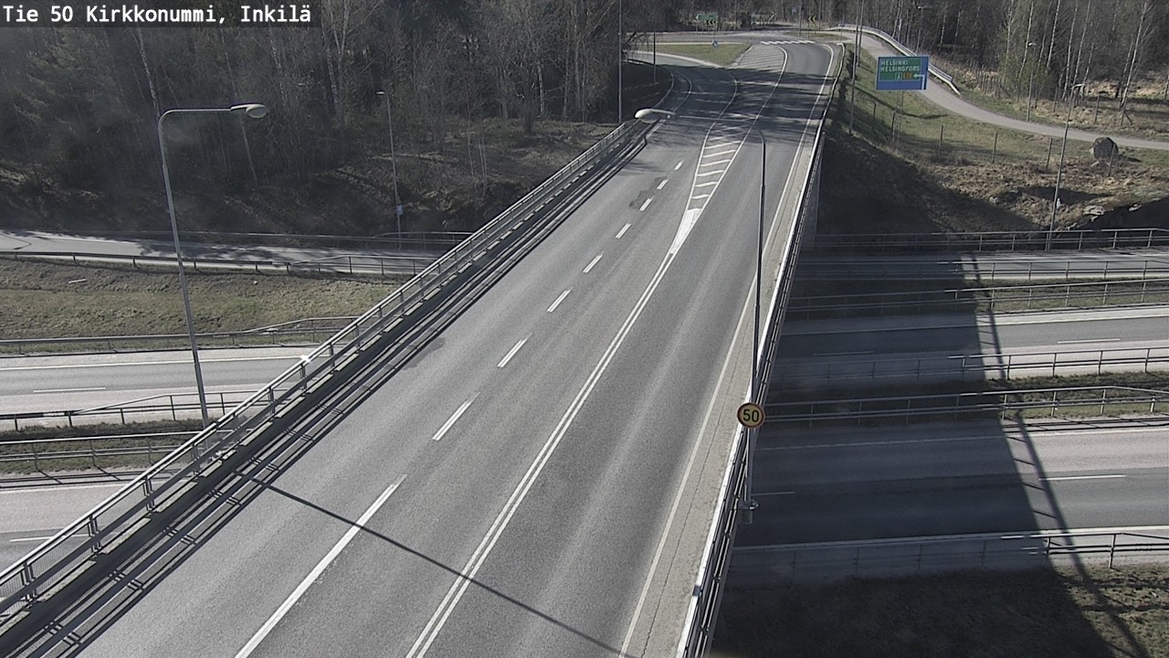 Kelikamerat Kuva Tie 50 Kirkkonummi, Inkilä, Kirkkonummi, Uusimaa