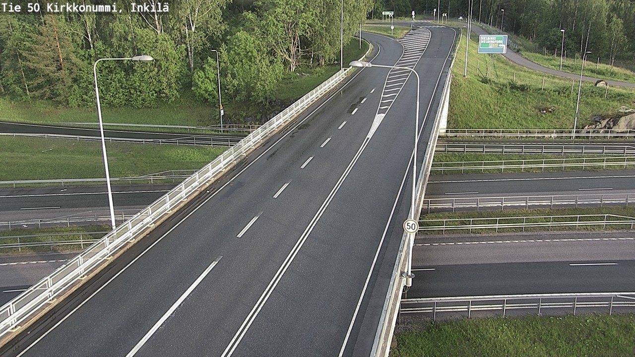 Kelikamerat Kuva Tie 50 Kirkkonummi, Inkilä, Kirkkonummi, Uusimaa