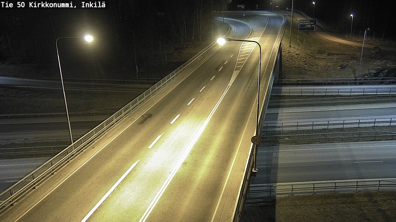 Kelikamerat Kuva Tie 50 Kirkkonummi, Inkilä, Kirkkonummi, Uusimaa