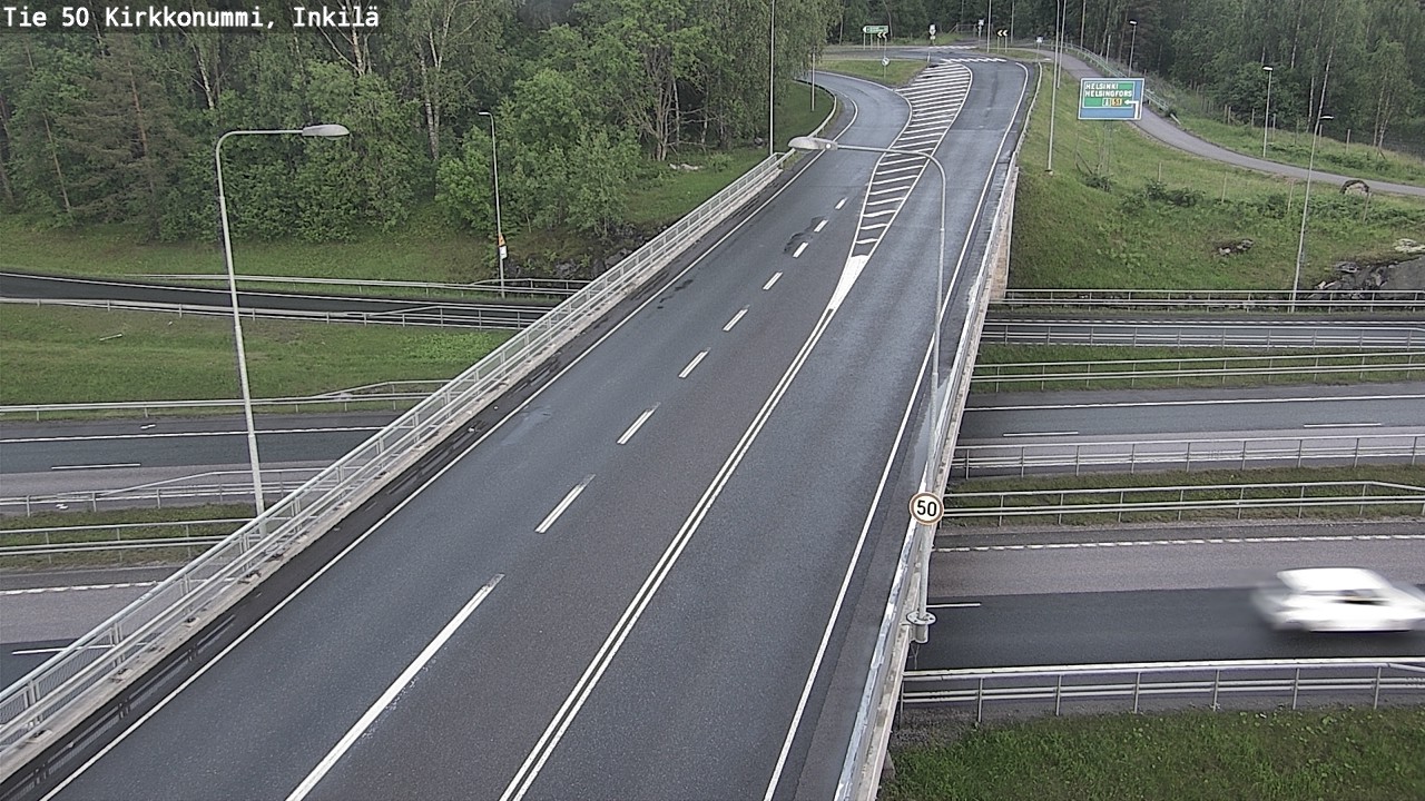 Kelikamerat Kuva Tie 50 Kirkkonummi, Inkilä, Kirkkonummi, Uusimaa