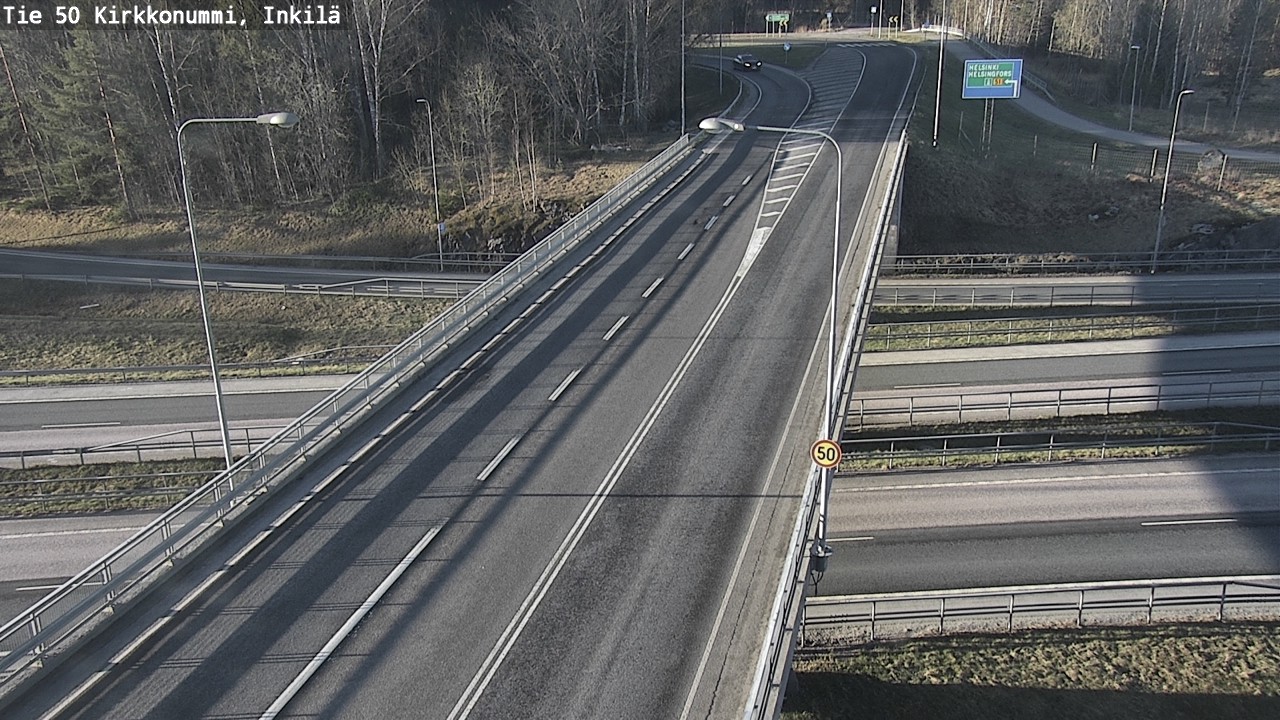 Kelikamerat Kuva Tie 50 Kirkkonummi, Inkilä, Kirkkonummi, Uusimaa