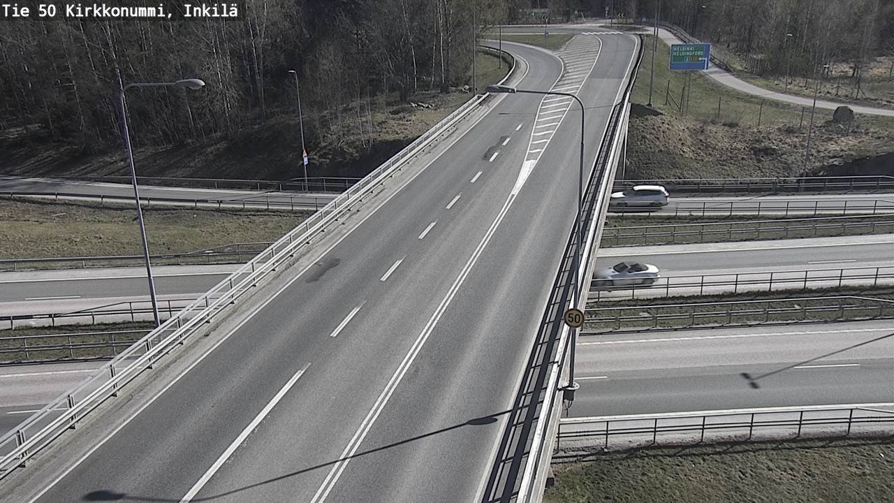 Kelikamerat Kuva Tie 50 Kirkkonummi, Inkilä, Kirkkonummi, Uusimaa
