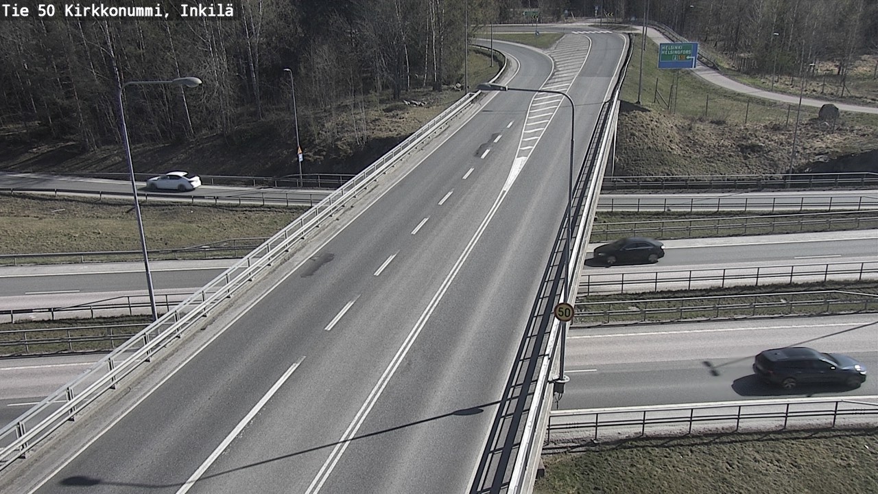 Kelikamerat Kuva Tie 50 Kirkkonummi, Inkilä, Kirkkonummi, Uusimaa