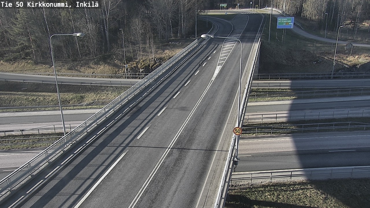Kelikamerat Kuva Tie 50 Kirkkonummi, Inkilä, Kirkkonummi, Uusimaa