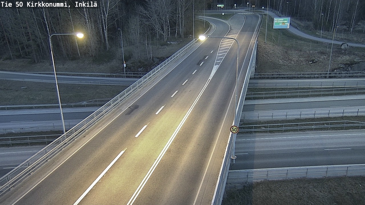 Kelikamerat Kuva Tie 50 Kirkkonummi, Inkilä, Kirkkonummi, Uusimaa