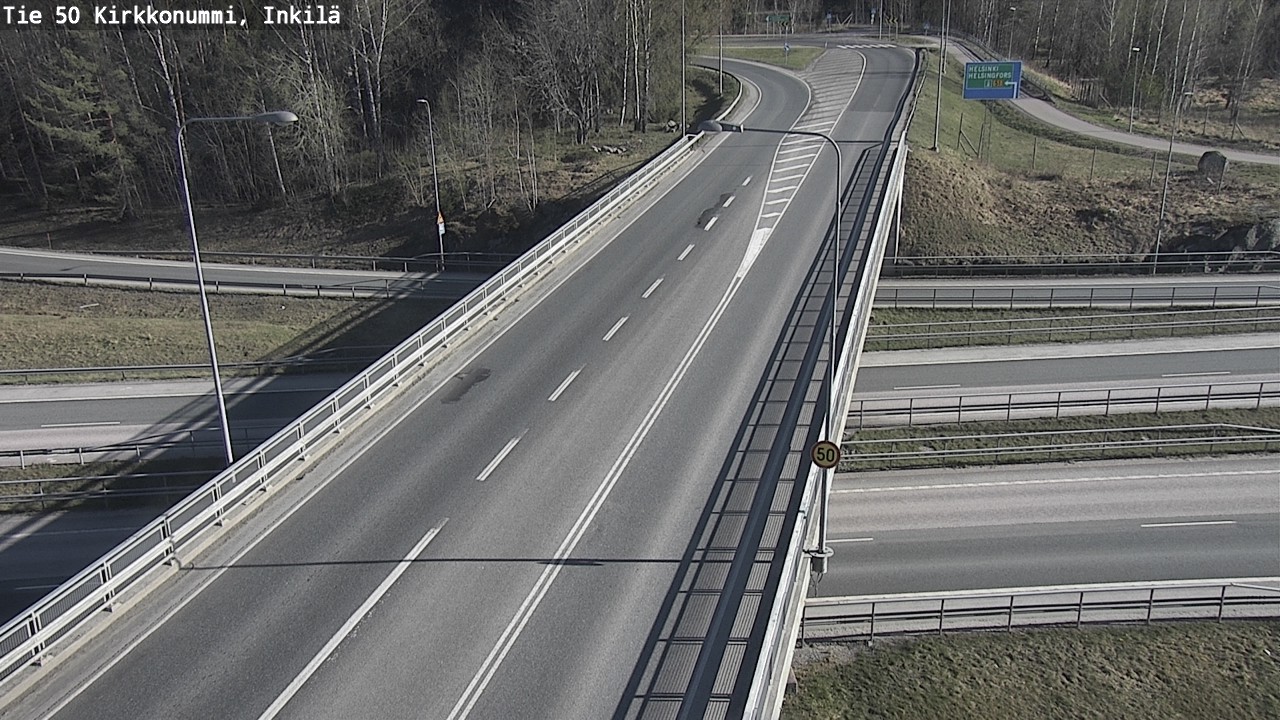 Kelikamerat Kuva Tie 50 Kirkkonummi, Inkilä, Kirkkonummi, Uusimaa