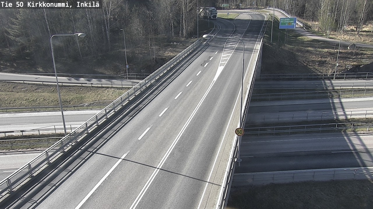 Kelikamerat Kuva Tie 50 Kirkkonummi, Inkilä, Kirkkonummi, Uusimaa