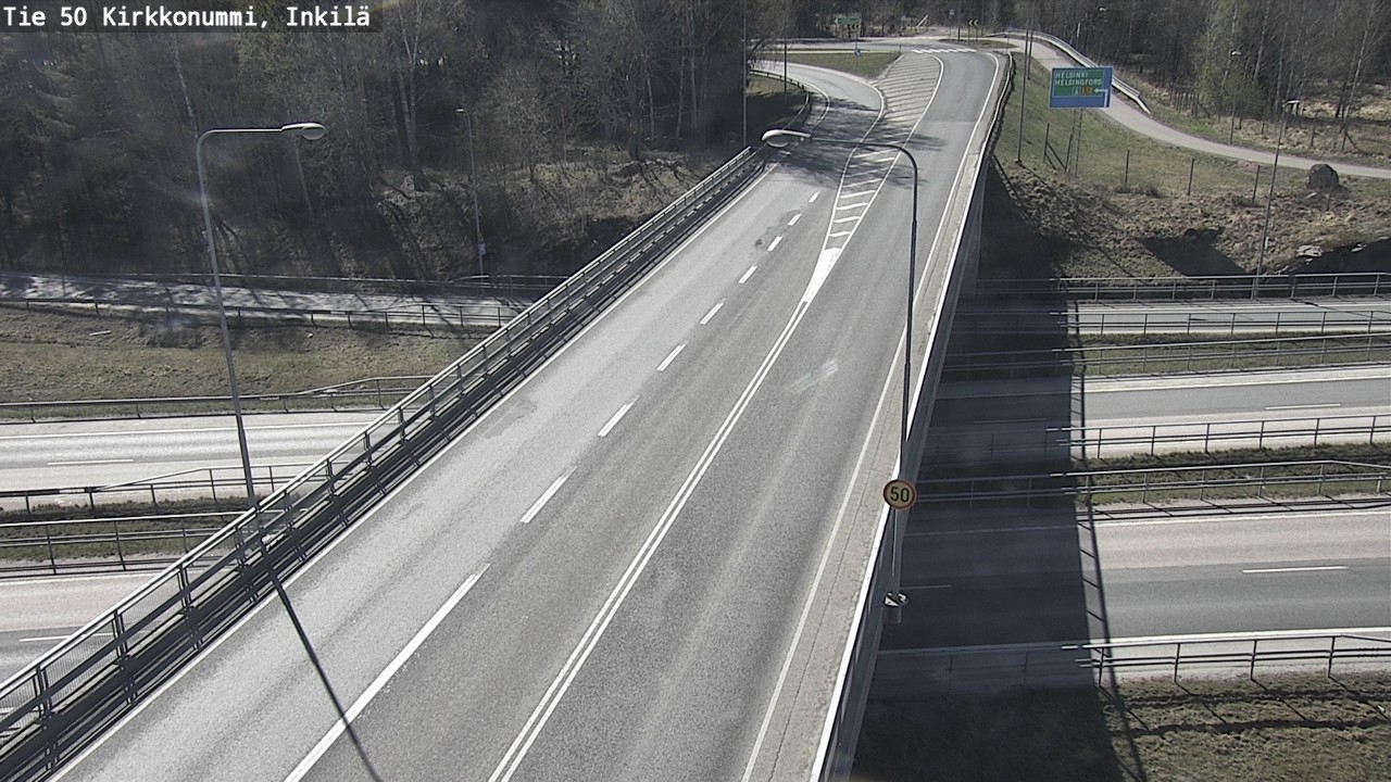 Kelikamerat Kuva Tie 50 Kirkkonummi, Inkilä, Kirkkonummi, Uusimaa
