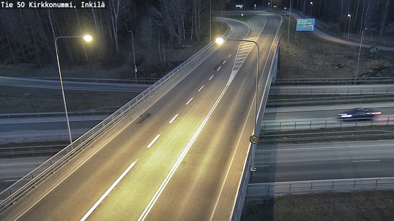 Kelikamerat Kuva Tie 50 Kirkkonummi, Inkilä, Kirkkonummi, Uusimaa
