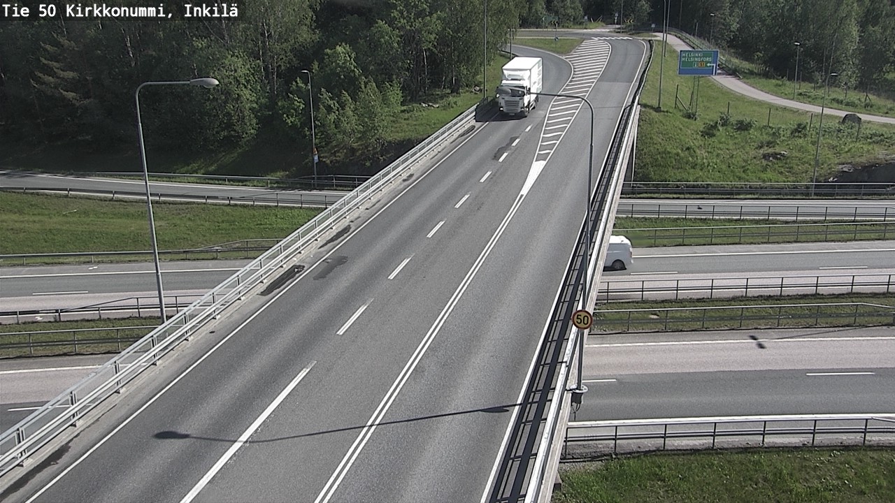 Kelikamerat Kuva Tie 50 Kirkkonummi, Inkilä, Kirkkonummi, Uusimaa