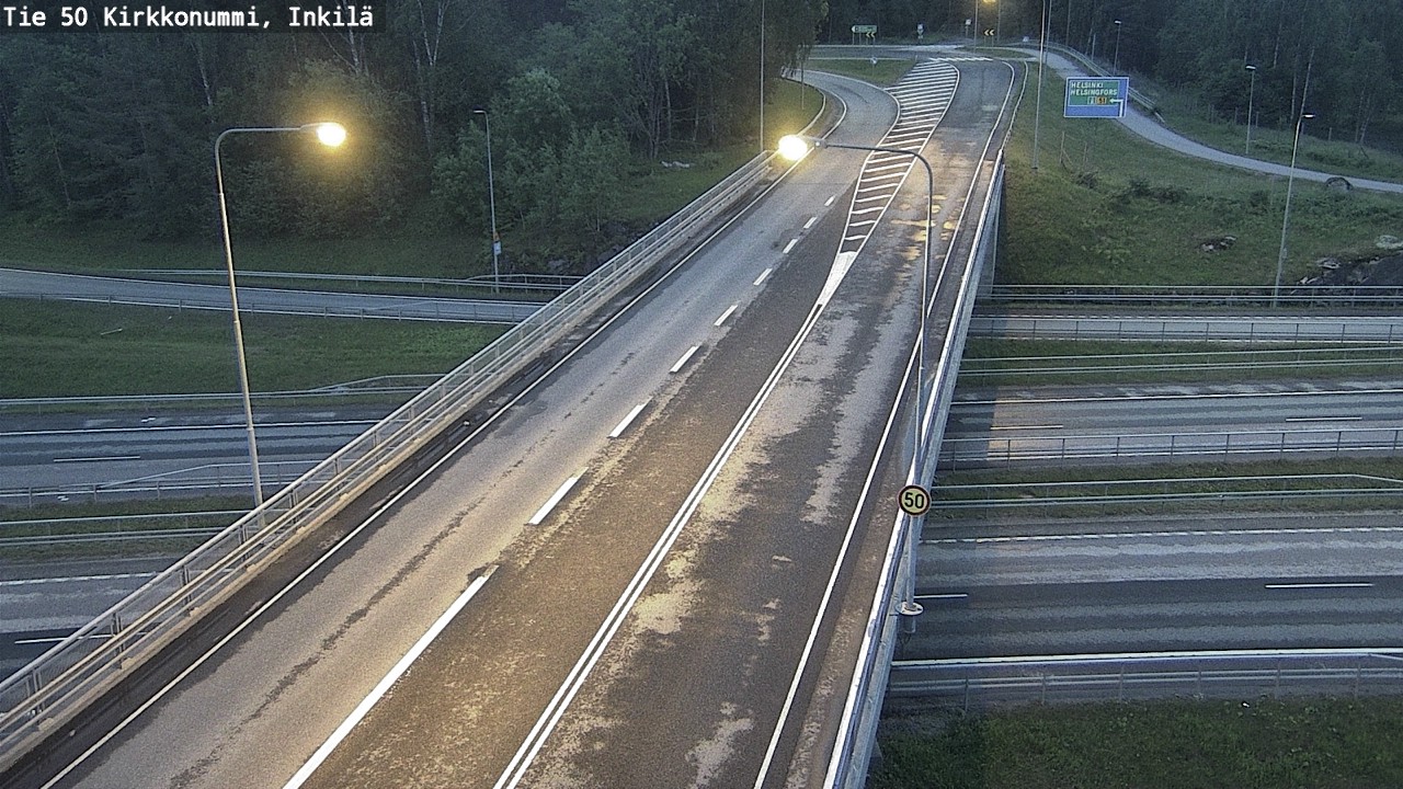 Kelikamerat Kuva Tie 50 Kirkkonummi, Inkilä, Kirkkonummi, Uusimaa