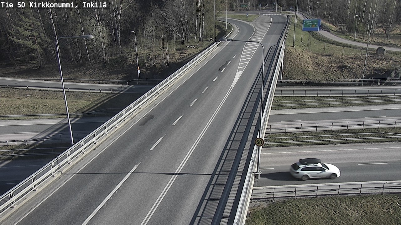 Kelikamerat Kuva Tie 50 Kirkkonummi, Inkilä, Kirkkonummi, Uusimaa
