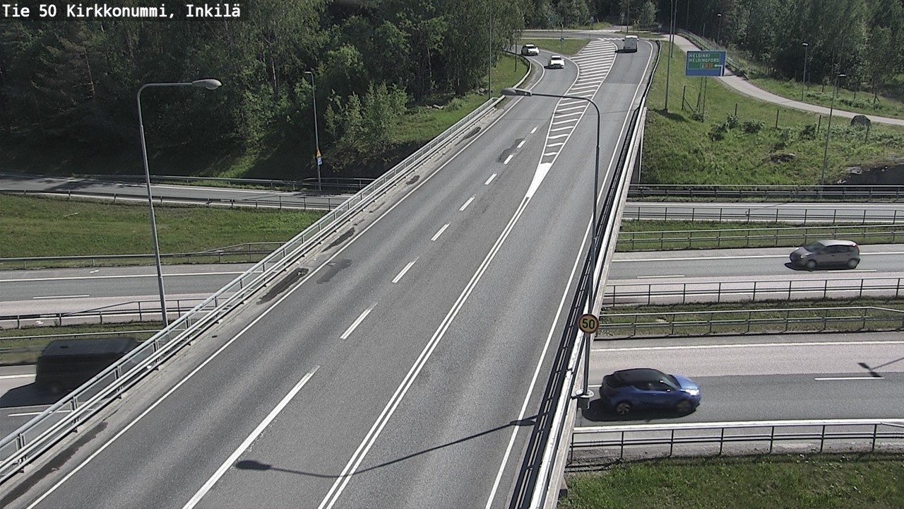 Kelikamerat Kuva Tie 50 Kirkkonummi, Inkilä, Kirkkonummi, Uusimaa