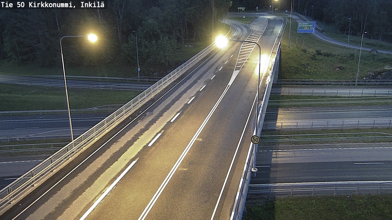 Kelikamerat Kuva Tie 50 Kirkkonummi, Inkilä, Kirkkonummi, Uusimaa