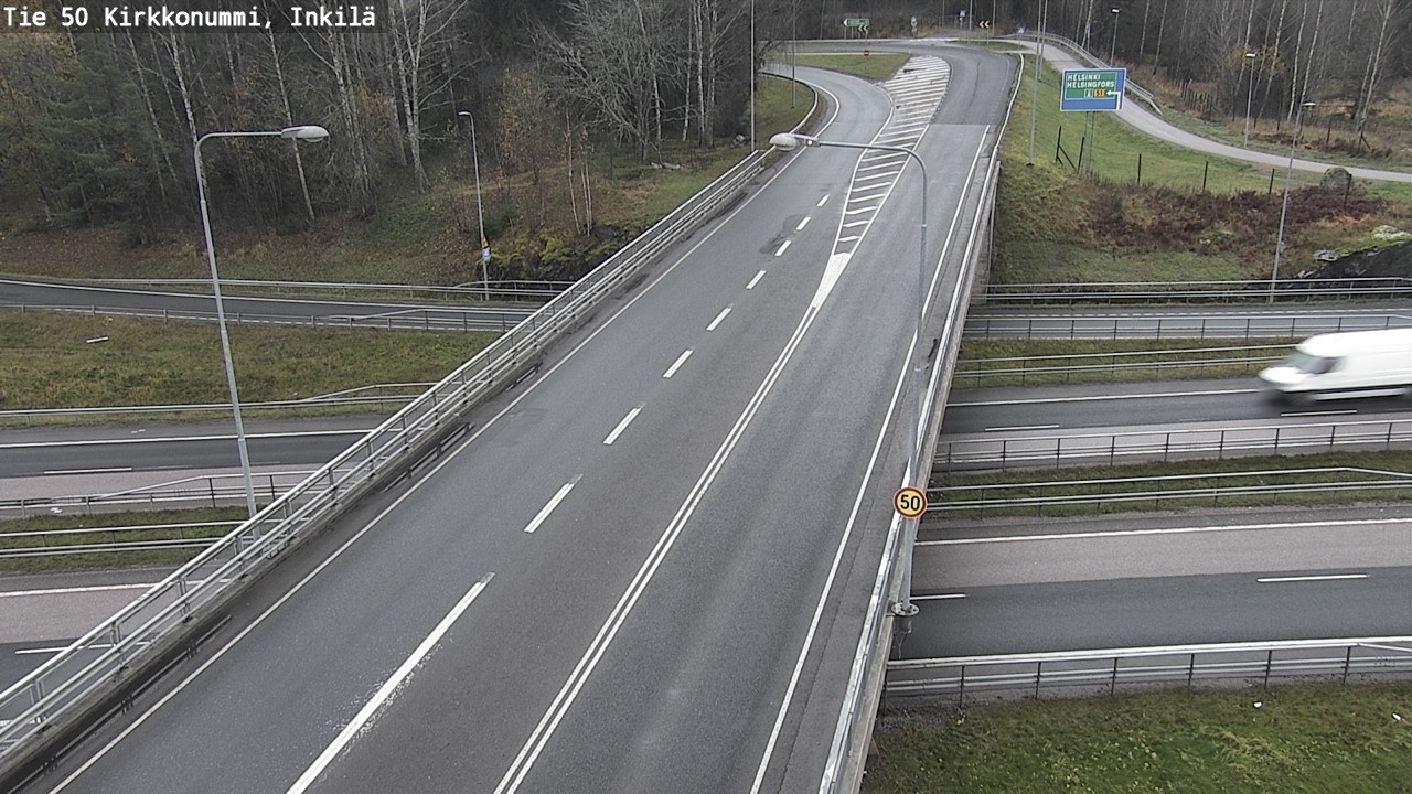 Kelikamerat Kuva Tie 50 Kirkkonummi, Inkilä, Kirkkonummi, Uusimaa