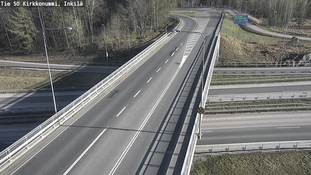 Kelikamerat Kuva Tie 50 Kirkkonummi, Inkilä, Kirkkonummi, Uusimaa