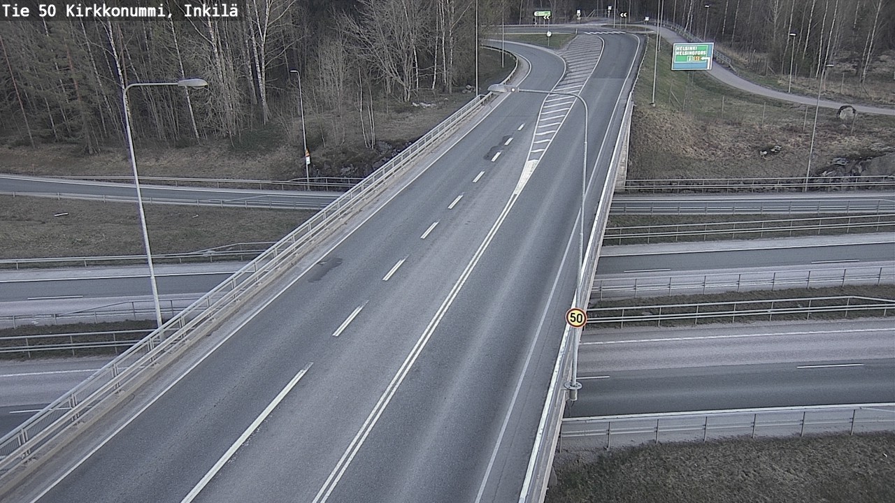 Kelikamerat Kuva Tie 50 Kirkkonummi, Inkilä, Kirkkonummi, Uusimaa