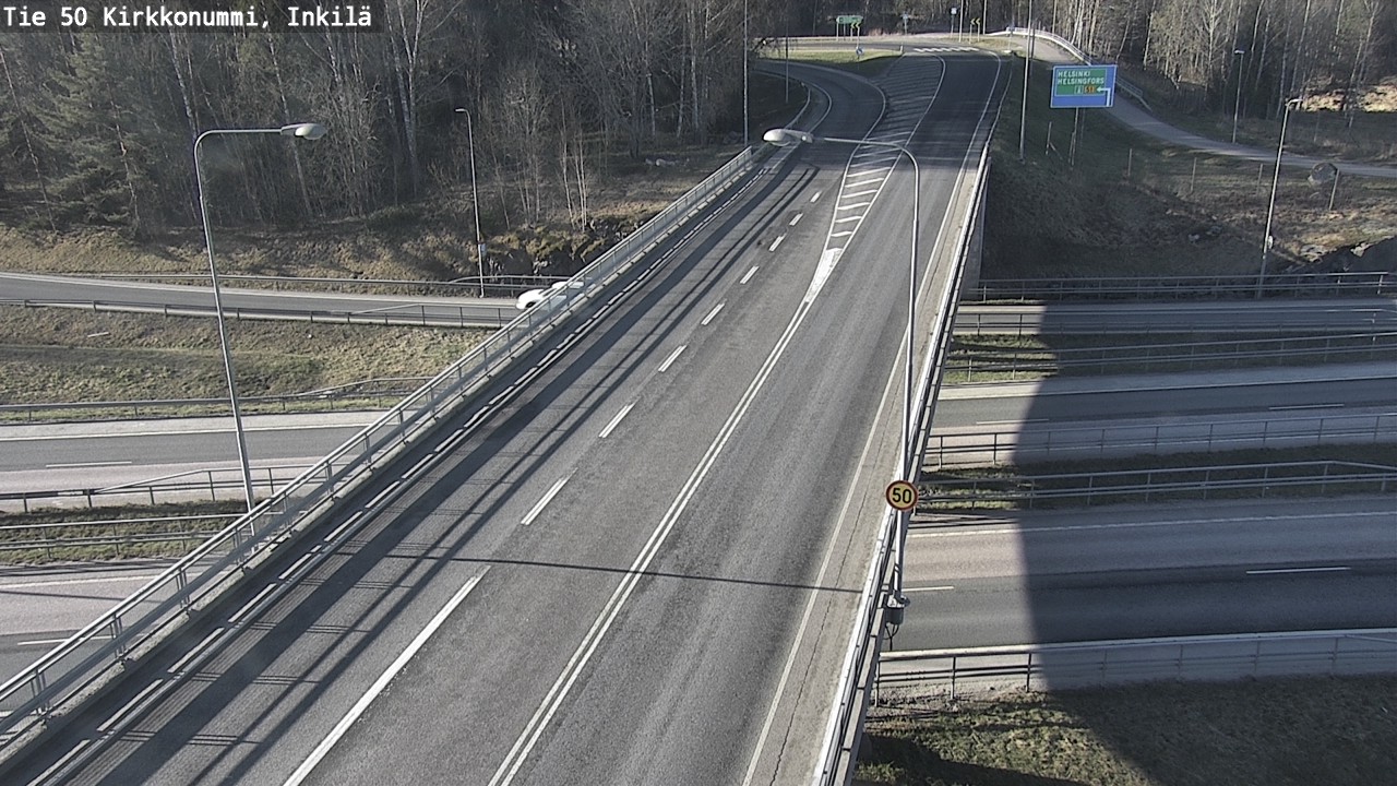 Kelikamerat Kuva Tie 50 Kirkkonummi, Inkilä, Kirkkonummi, Uusimaa