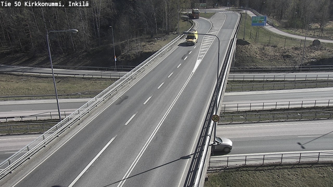 Kelikamerat Kuva Tie 50 Kirkkonummi, Inkilä, Kirkkonummi, Uusimaa
